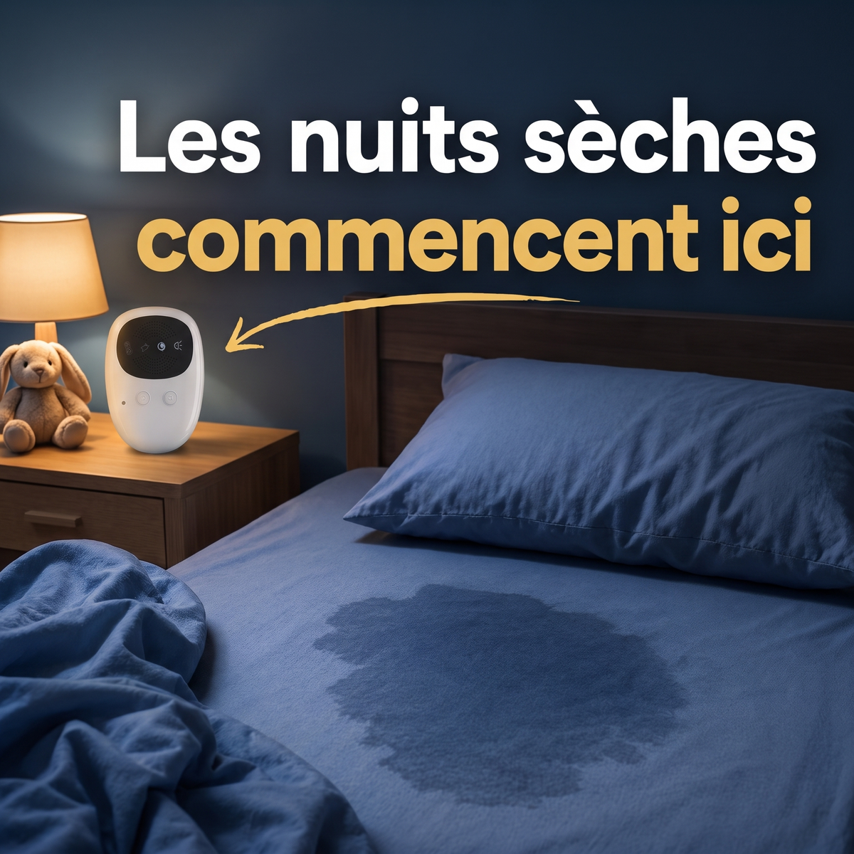 Alarme pipi au lit sans fil Rawikon
