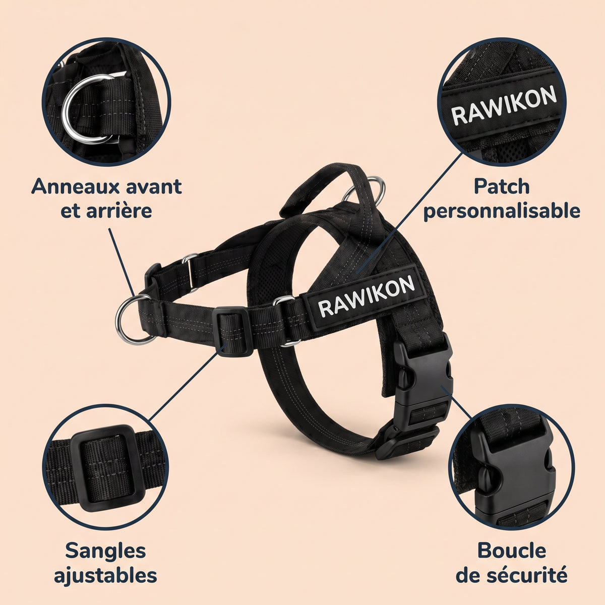 Harnais anti-traction Rawikon
